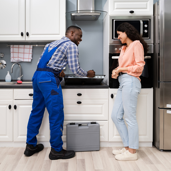 can you provide an estimate for cooktop repair before beginning any work in Lewis Wisconsin